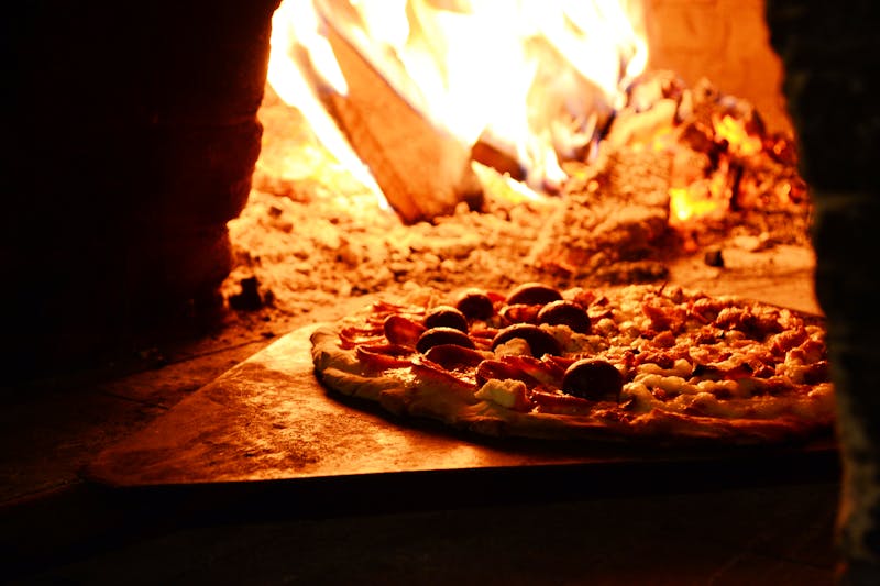 Punch pizza restaurant interior — artisan pizza crafting