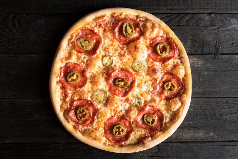 Diavola Spicy Punch Pizza with nduja and chili