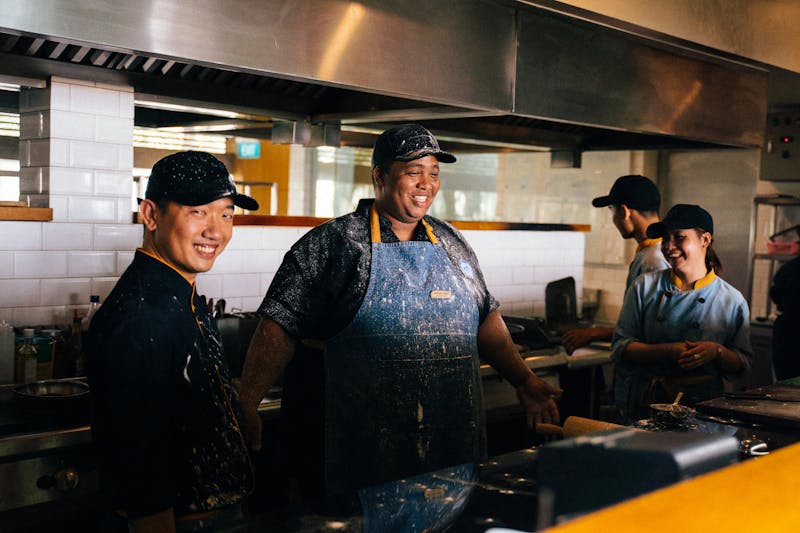 Punch pizza kitchen crew