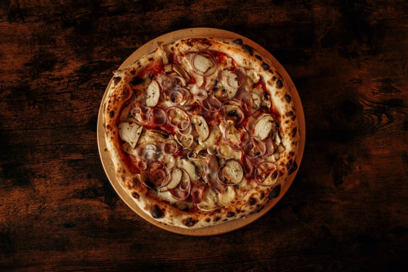 Four Cheese Punch Pizza with blend of premium cheeses